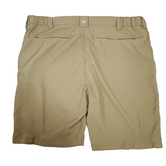 Wrangler Performance Cargo Shorts Sz 44 Zip Pockets Elastic Outdoor Utility Work - Picture 2 of 12